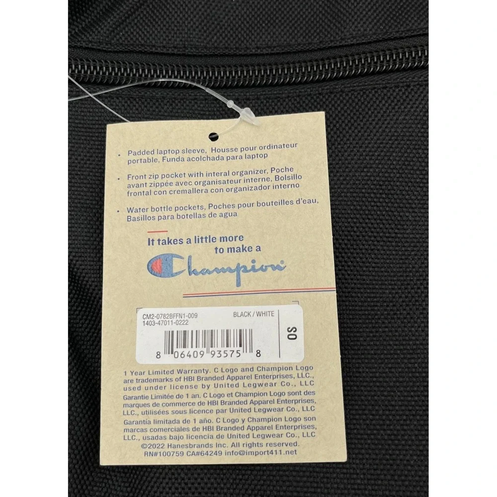 Champion Supersize 4.0‎ Unisex Backpack Fits a 15